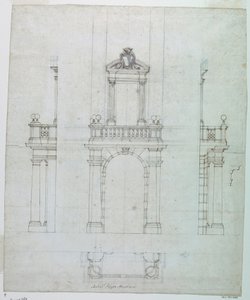 Marco y marco de una puerta de Filippo Marchionni
